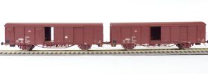 DB 2er-Set G�terwagen Gbs 258 - Exact Train EX20469 Spur H0